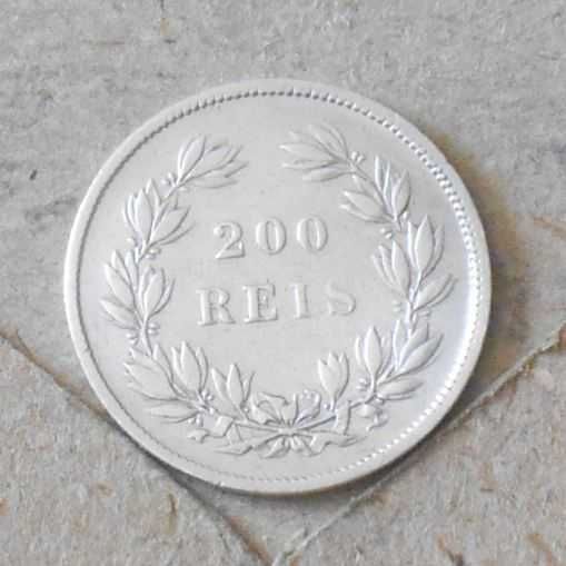 Portugal 200 REIS 1854 - olx X11186