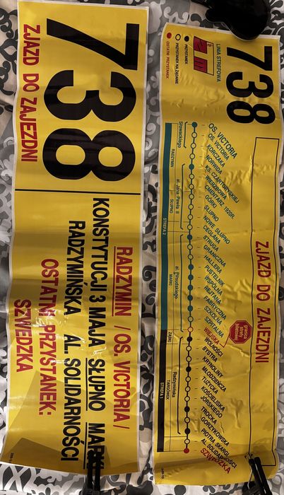 738 zjazdowa do zajezdni, mza warszawa