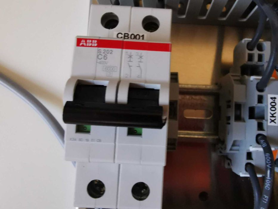 Панель захисту автоматики DEHNventil + EPCOS 10A + ABB. Нова.