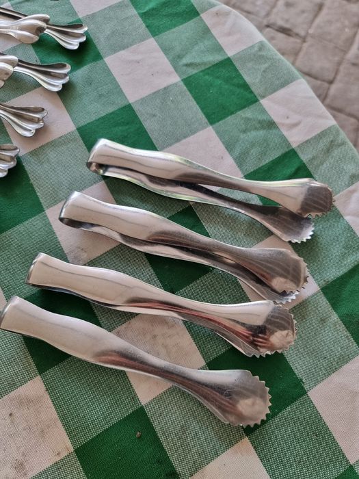 11 Pinças de gelo em inox