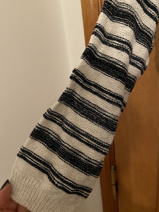 Camisola de malha às riscas - Stradivarius