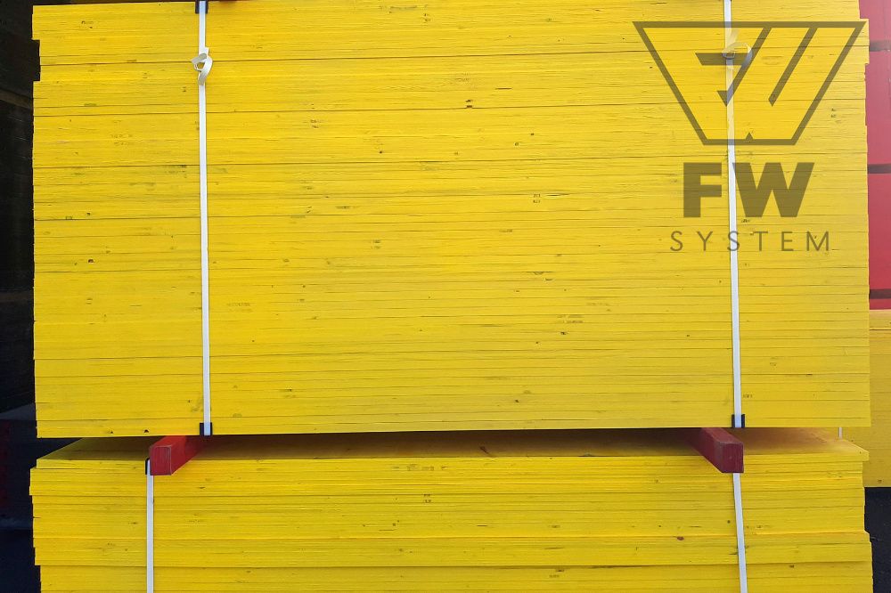 Płyta szalunkowa trójwarstwowa CERTYFIKOWANA sklejka Doki Podpory