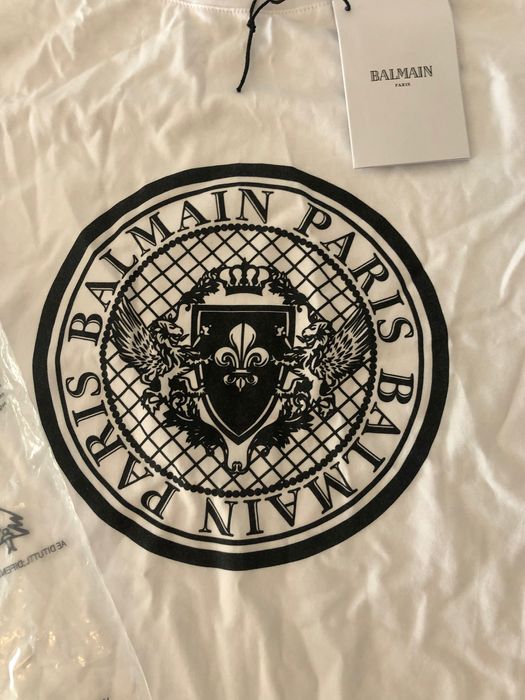 Balmain Circle logo Tee