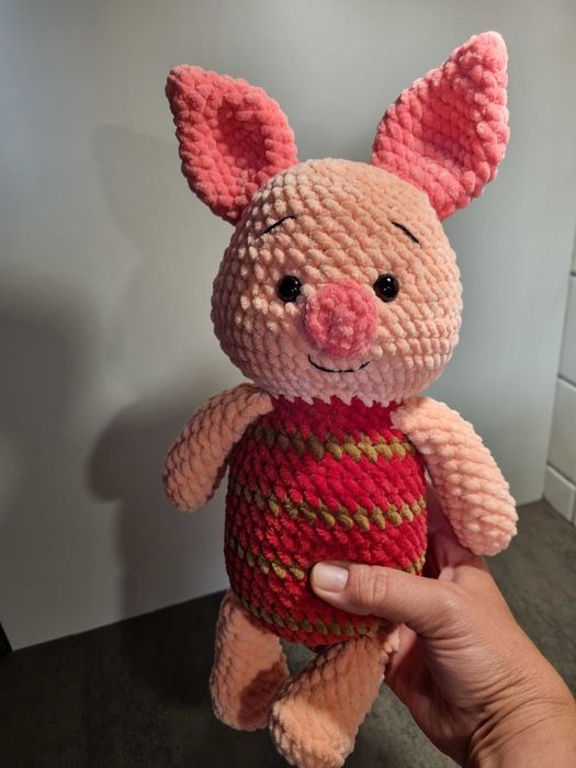 Prosiaczek na szydełku