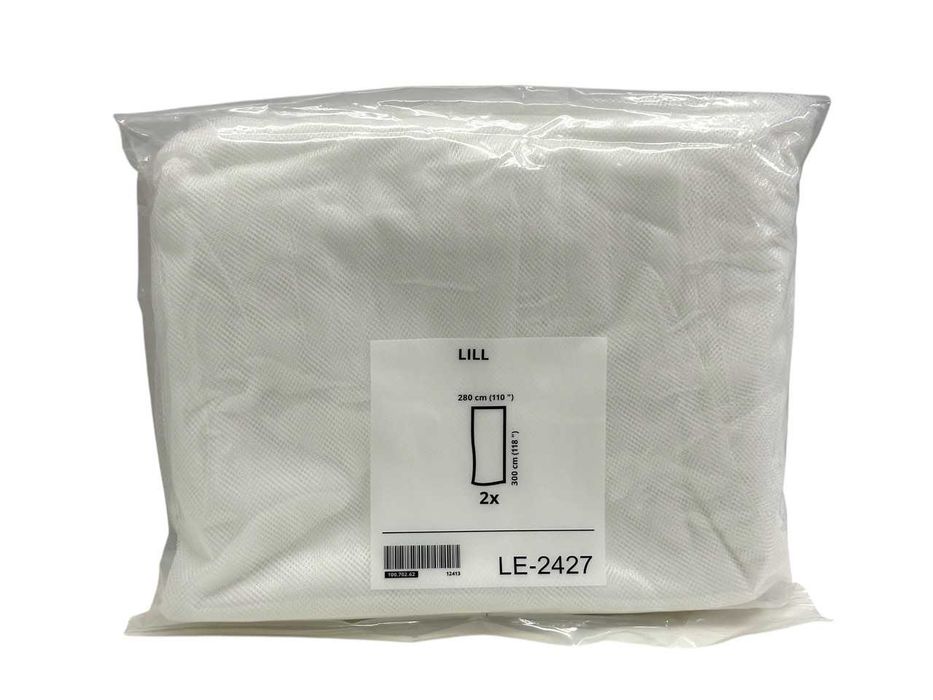 Штори/гардини IKEA LILL (ІКЕА ЛІЛЛЬ). 10070262. Білі