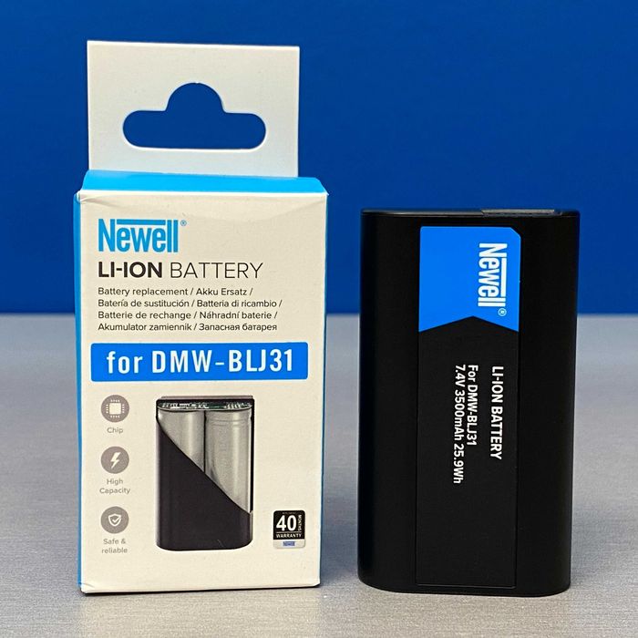 Bateria Newell - Panasonic DMW-BLJ31 (Lumix S1/ S1R/ S1H) - NOVA