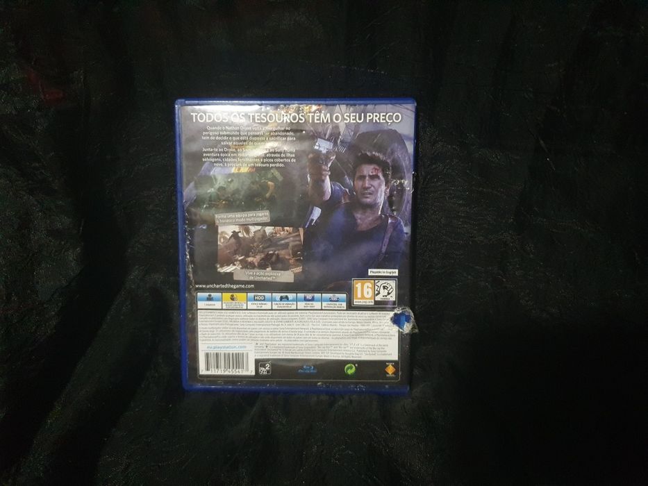 Jogo Uncharted 4 para a ps4