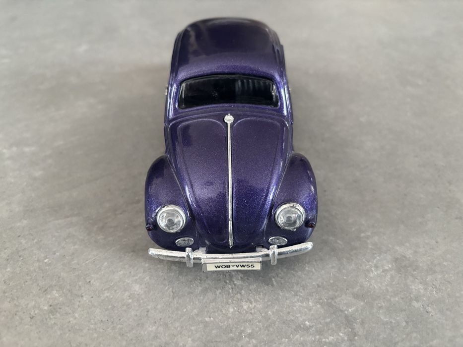 Model SunnySide skala 1/24 VW Vokswagen Beetle fiolet