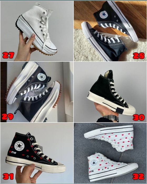 БЕЗ ПЕРЕДПЛАТИ‼️Кеди Converse Chuck Taylor All Star / Унисекс, 36-46