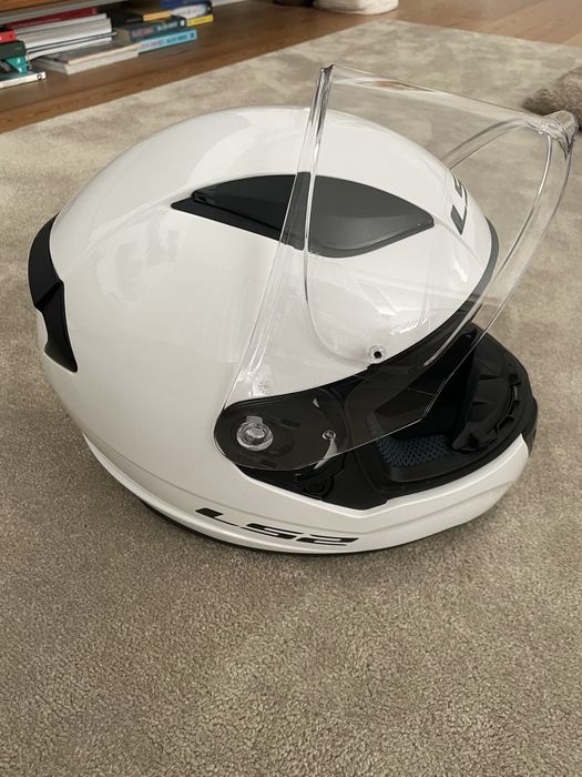 Capacete LS2 Rapid II -  XS - Branco -Como Novo (Ideal criança)