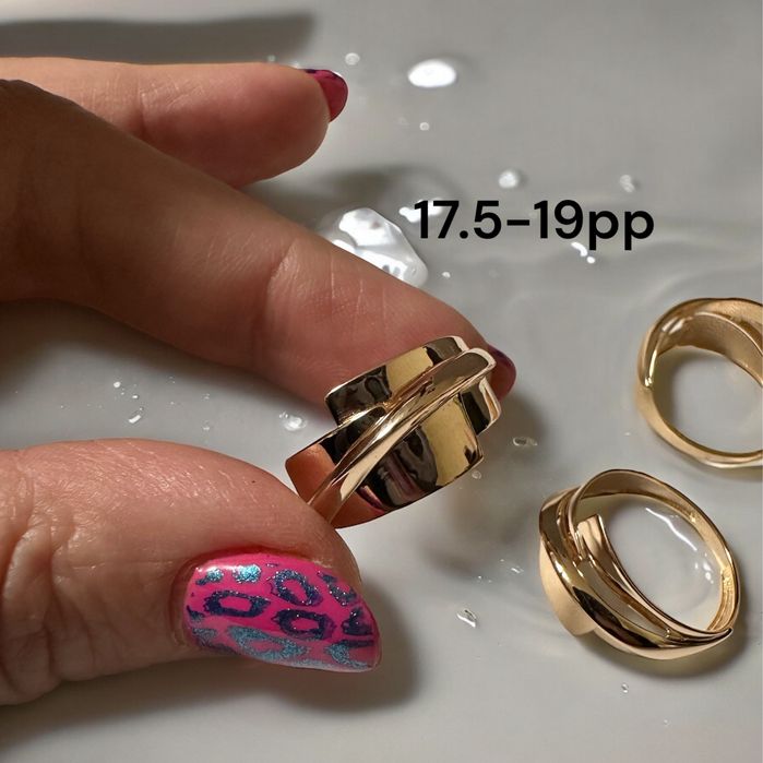 Каблучка * 17,5-19рр, від 1.72г - золото 585 проба