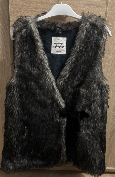 Хутряна жилетка ZARA