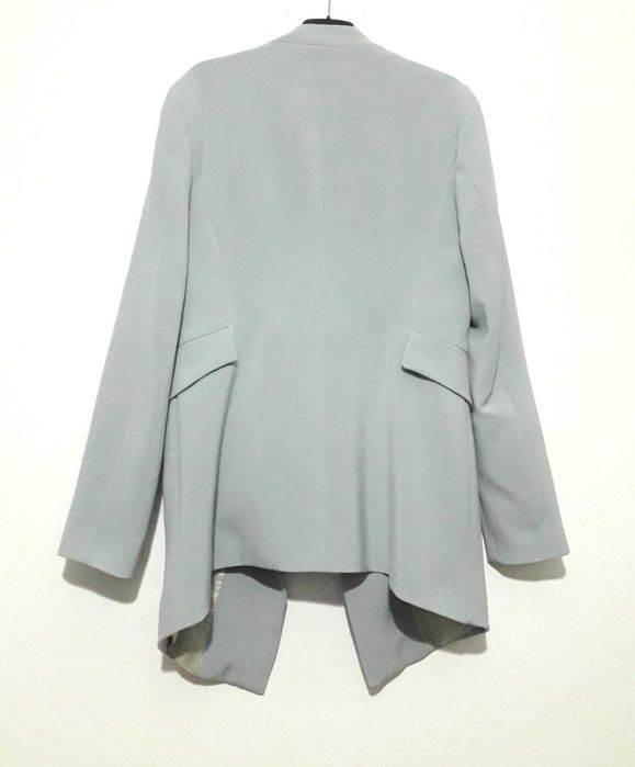 Blazer / Casaco aberto azul claro da Zara Tam M Novo