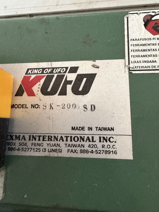 Lixadora de banda profissional KUFO