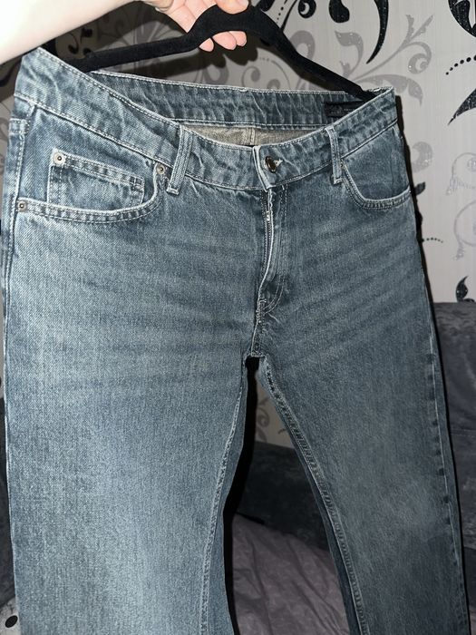 Джинси ZARA ZW low straight fit