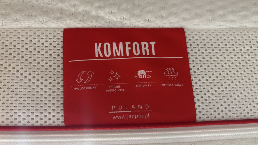 Materac Janpol fabryka materacy (jak nowy)