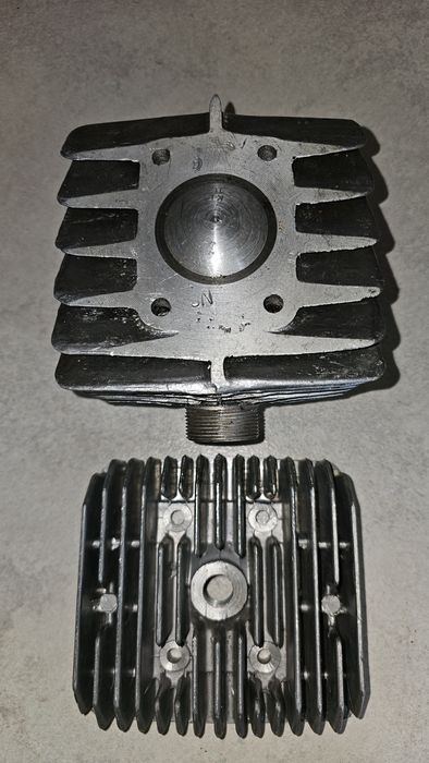 Fabrycznie nowy cylinder tlok głowica Romet 2b Motorynka Kadet Ogar zmd