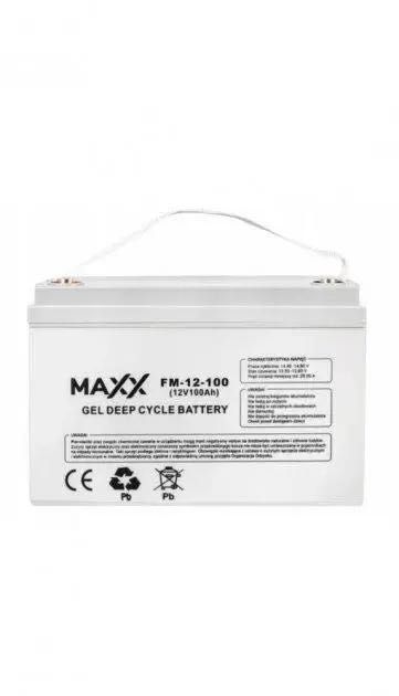 Гелевий аккумулятор MAXX FM 12 100AH