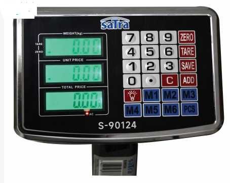 Balança digital de plataforma com LED, 150 kg - Dobrável REF: S-90124