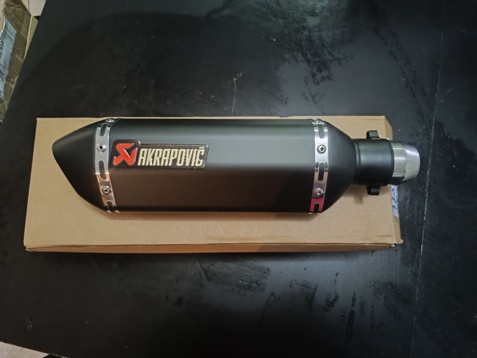 Ponteiras de escape universais 51mm para mota
