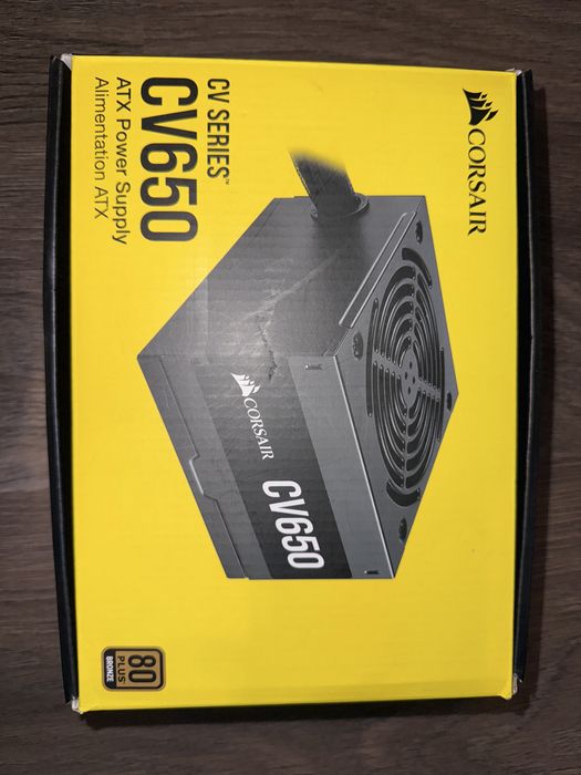 Блок живлення Corsair CV650 650W (80+ Bronze)