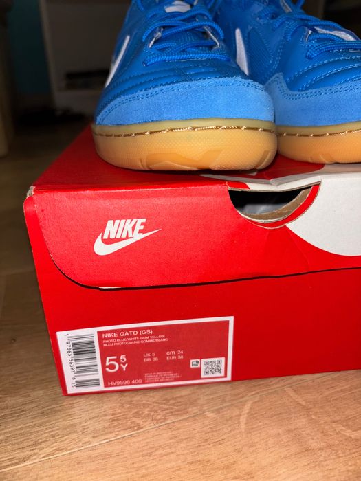 Nike Gato Azul Futsal