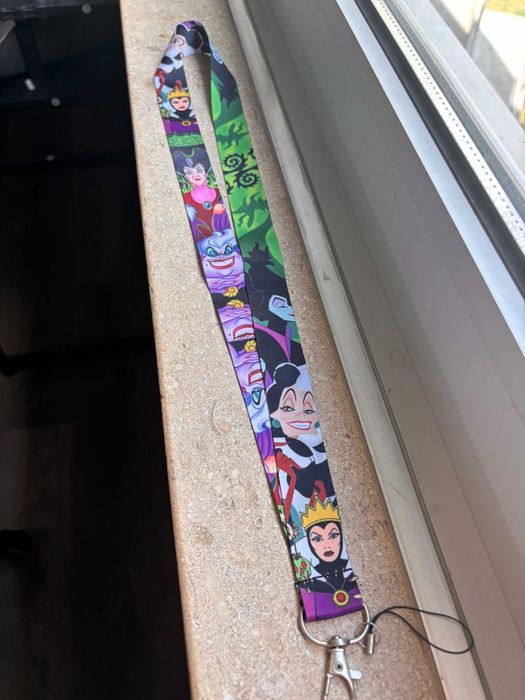 Fita Porta-Chaves / Porta-Cartões – Vilãs da Disney