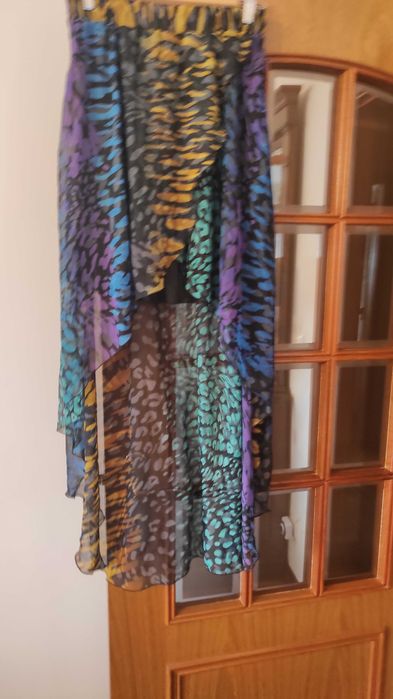 Saia multicolorido composta por 2 saias