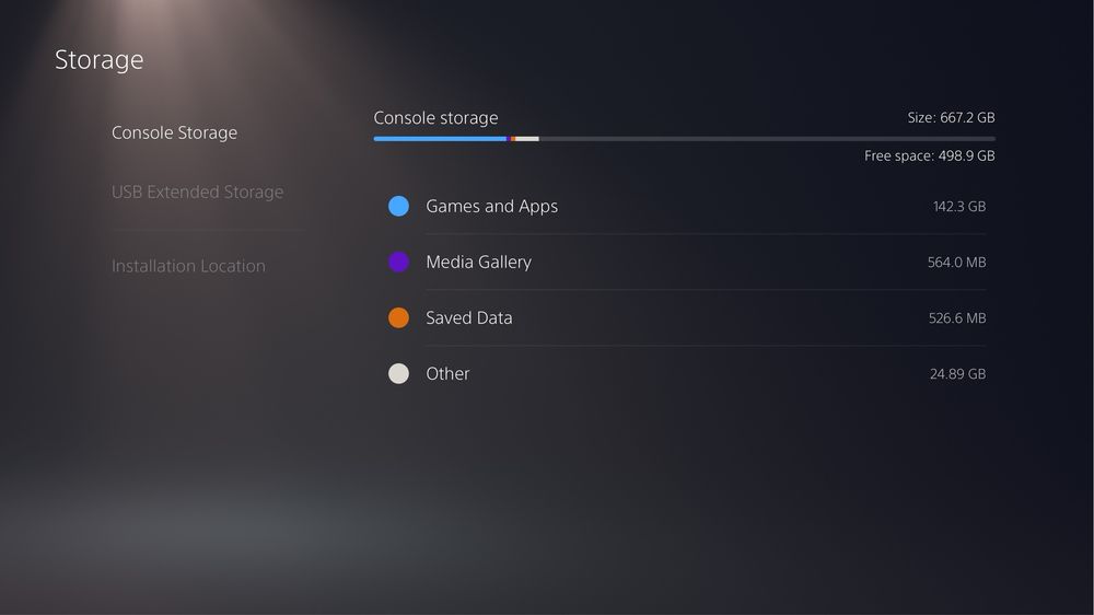 PS5 Standard 825GB c/ 1 comando
