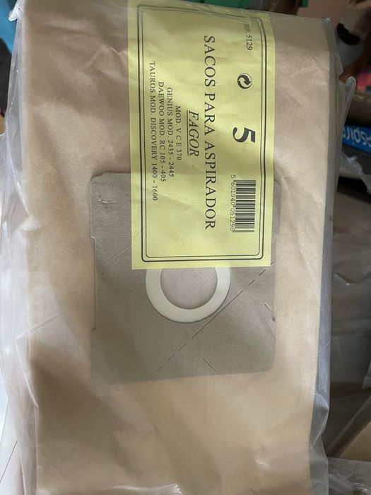 Sacos para aspiradores de todas as marcas