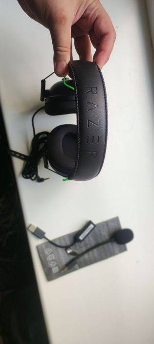 Наушники Razer Blackshark v2 + usb soundcard