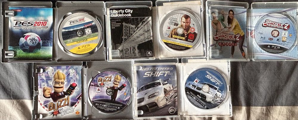 Coleção de Jogos PS3 - Venda Individual ou Conjunto