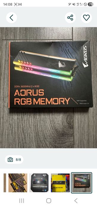 Upgrade PC Gaming: Kit Memórias RAM Corsair RGB e Lexar (Vários Modelo