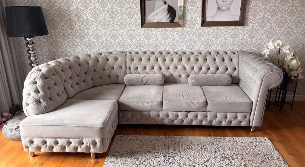 Sylowy narożnik Chesterfield