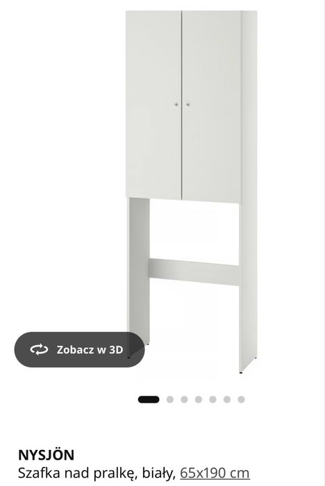 Szafka nad pralkę