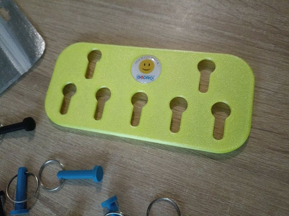 Wieszak na klucze, druk 3D