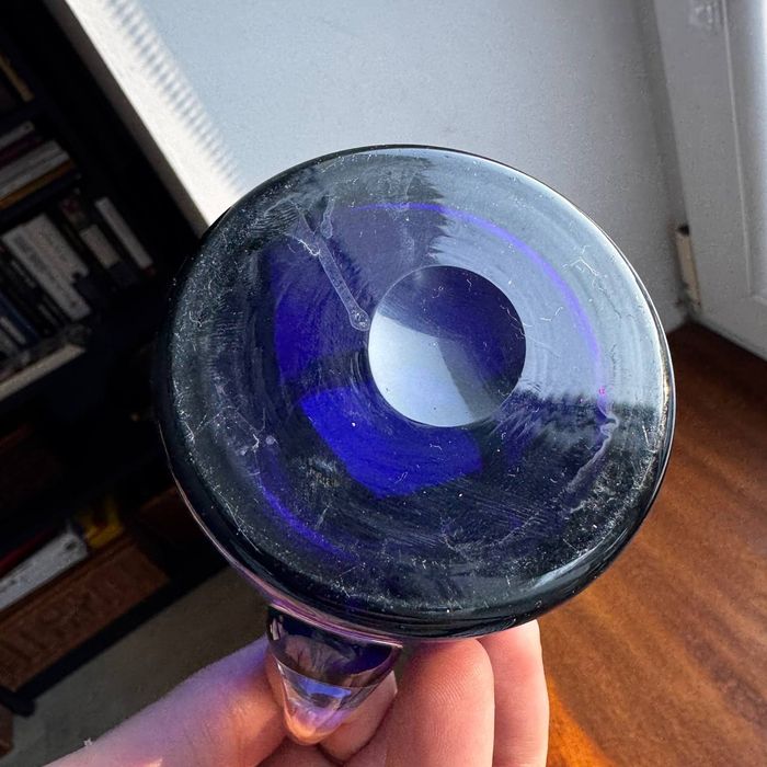 Dzbanek miniatura Horbowy kolorowe szkło PRL