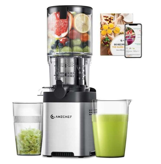 Wyciskarka wolnoobrotowa AMZCHEF ZM1902B 220W 230V MOCNA