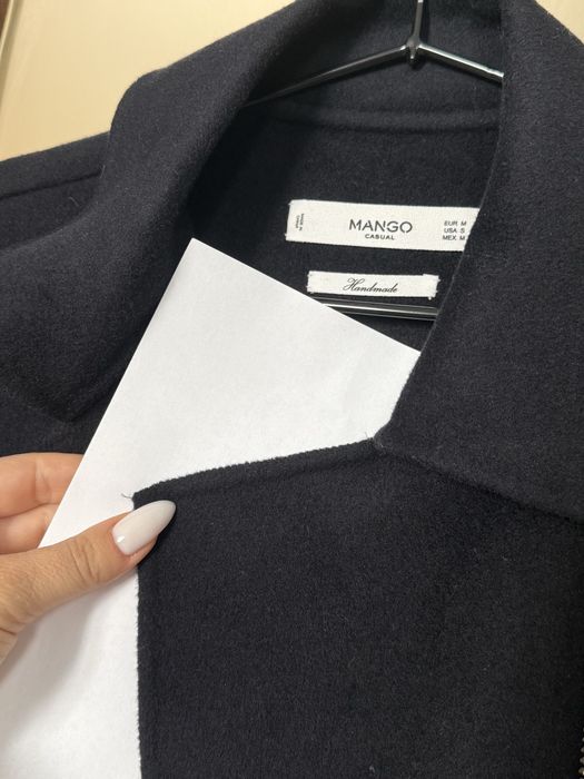 Напівпальто Mango, 100% вовна, розмір М