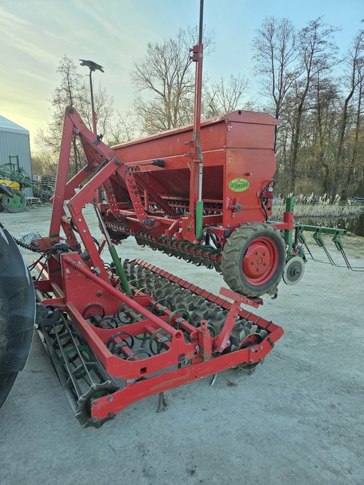 Agregat uprawowo siewny, 3 m . Unia Ares  L , Siewnik Poznaniak