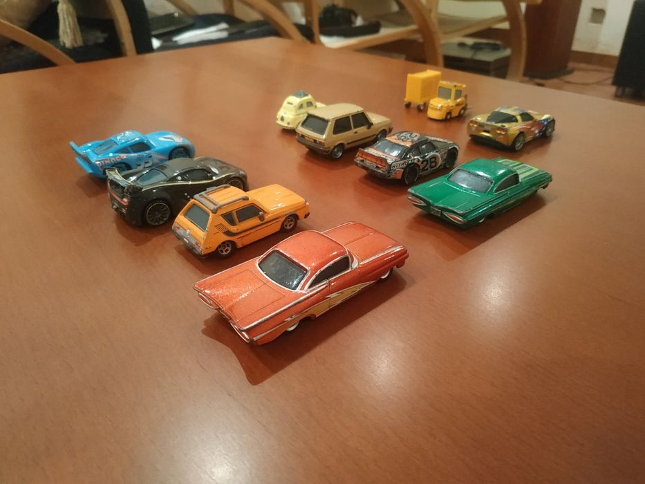 Coleção Carros Disney Pixar (Disney Cars) Originais, da Mattel