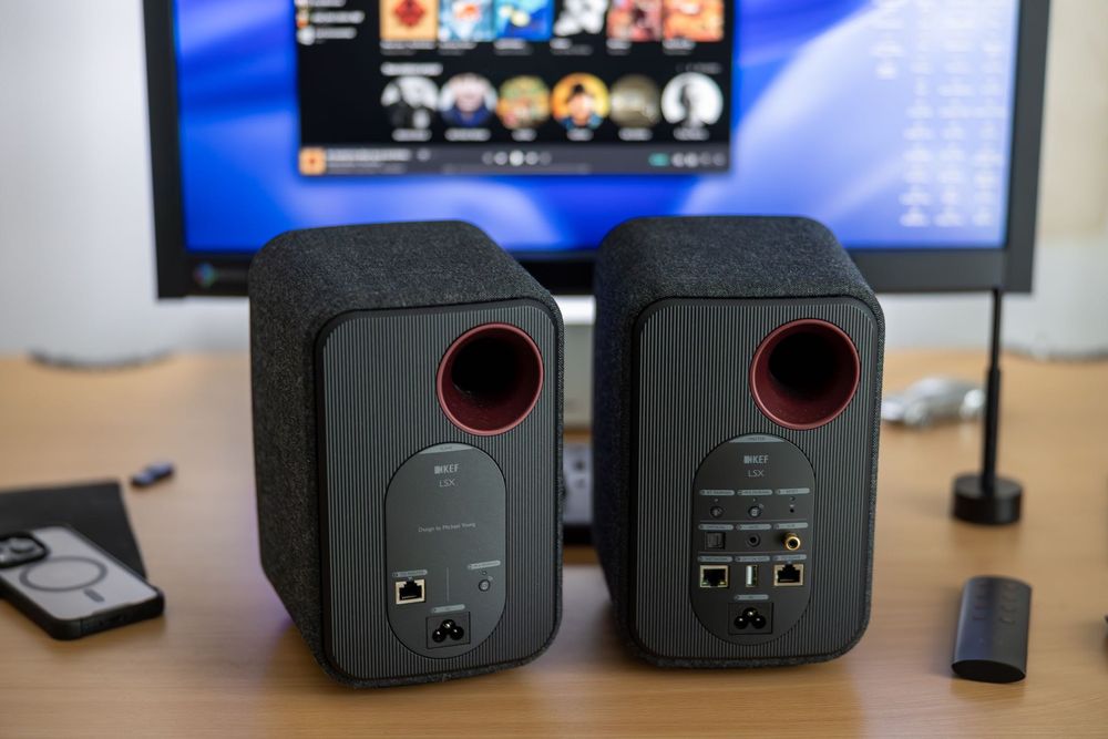 Głośniki aktywne Kef LSX Czarne Carbon Black / para