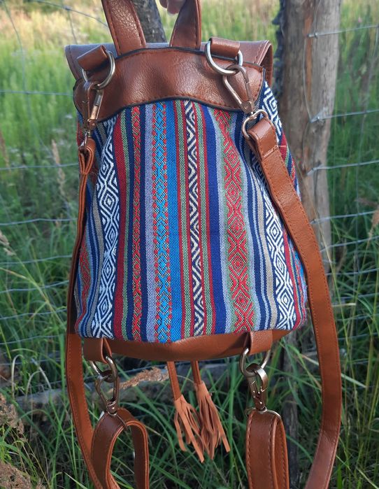 Plecak w stylu "Boho"