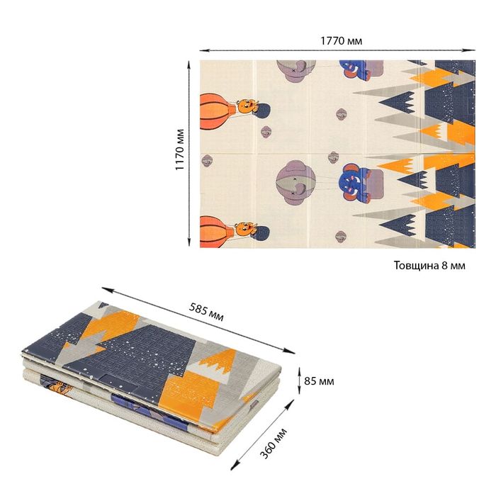 Акція‼️Темокилимок дитячий ,текмоковрик детский ,каремат ,килимок