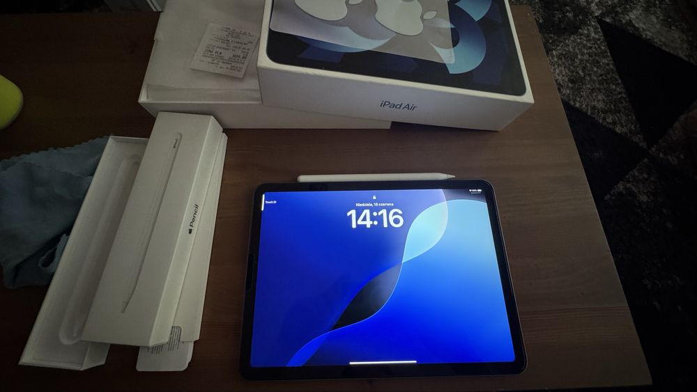 Ipad Air 5 gen m1 + Rysik Apple Pencil 2 JAK NOWE
