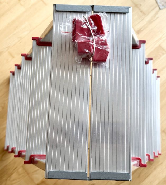 Drabina Aluminiowa Dwustronna BAULICH DD 2x5 | 125 kg | Jak NOWA