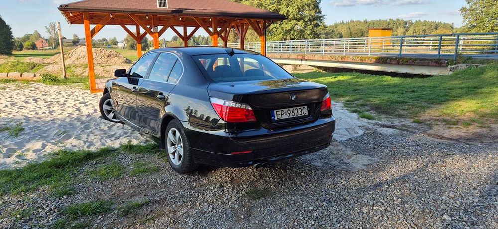 BMW e60 523i N53B25, 2007 rok LCI - uszkodzony silnik