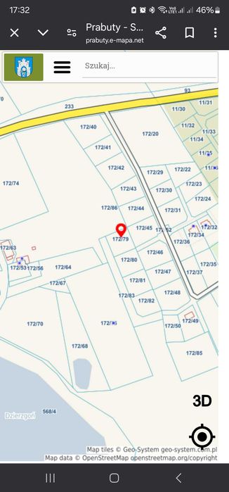 Działka rekreacyjno- budowlana nad jeziorem Dzierzgoń