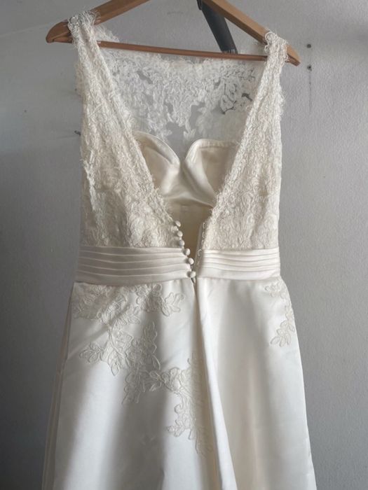 Vestido noive white one barcelona