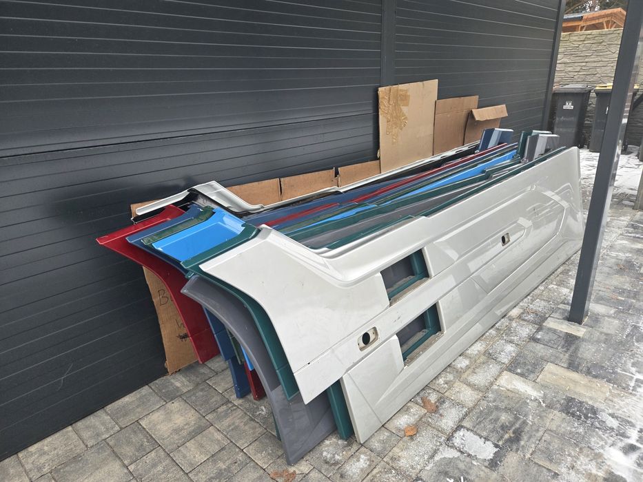 DAF XG XG+ Zabudowa miedzyosiowa  spojler